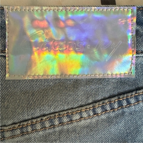 Circus NY Jeans Size 26 Blue High Waist Slouchy in Looking Glass - Picture 5 of 6